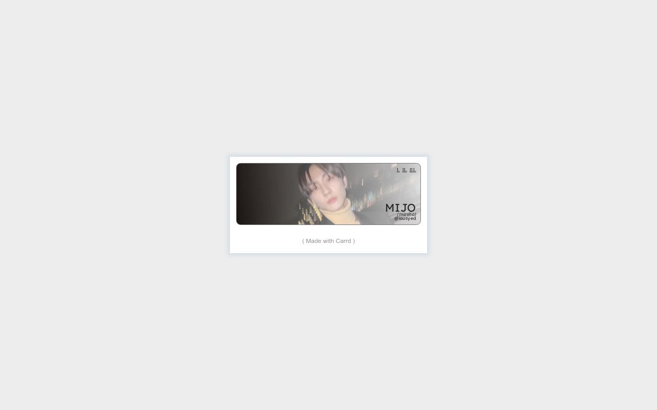 Carrd profile picture for @titled